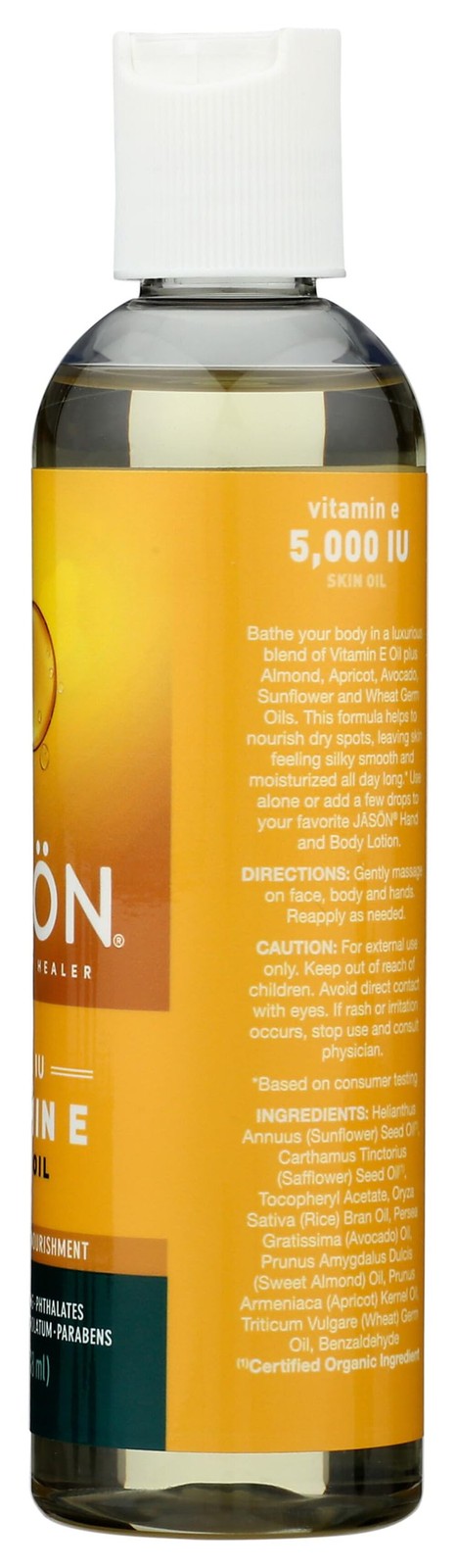 Vitamin E 5,000 IU Oil – All Over Body Nourishment Jason Natural Cosmetics 4 oz
