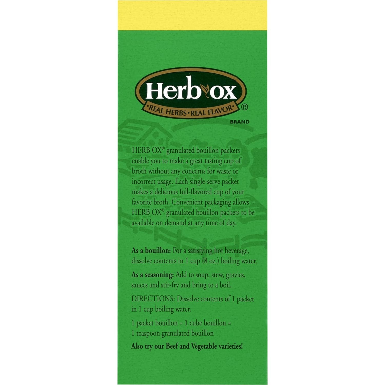 Herb-Ox Bouillon Bundle, Beef & Chicken, 100 Packets