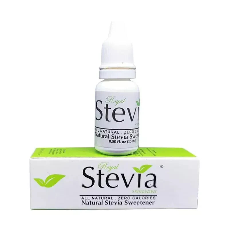 10pcs Royal Stevia Rebaudiana CandyLeaf Drop Sweetener For Diabetic Herbs 15 ml