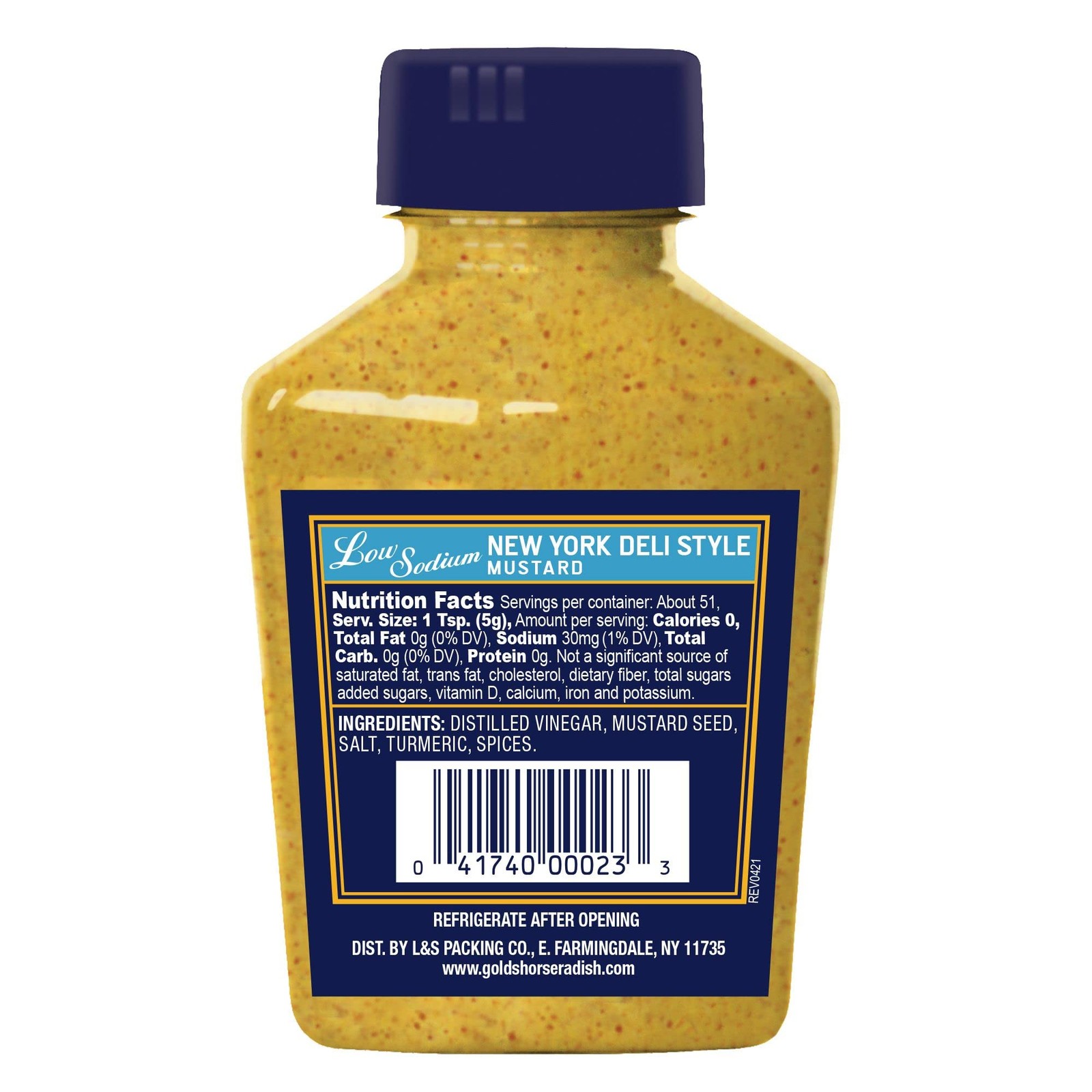 Gold’s Low Sodium New York Deli Kosher Certified, Gluten Free, Fat Free, Onl…