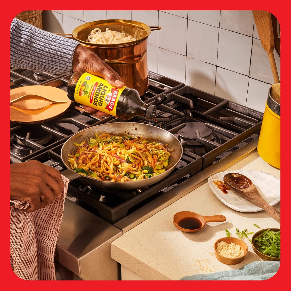 Bragg Liquid Aminos AllPurpose Seasoning 128 fl oz GlutenFree Soy Sauce Alt…