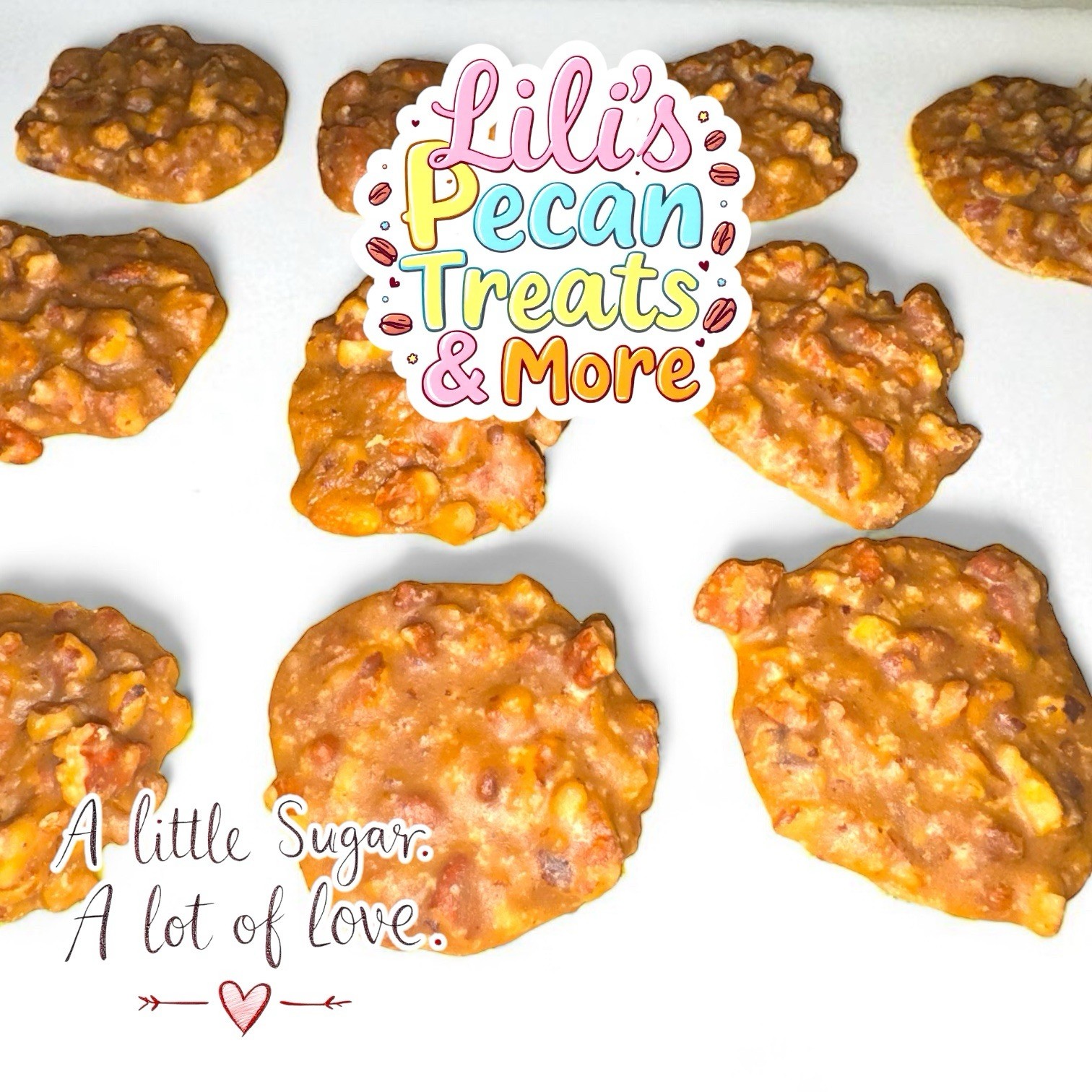 LILIS PECAN PRALINES A Classic Southern Treat, Buttery & Irresistible (12)