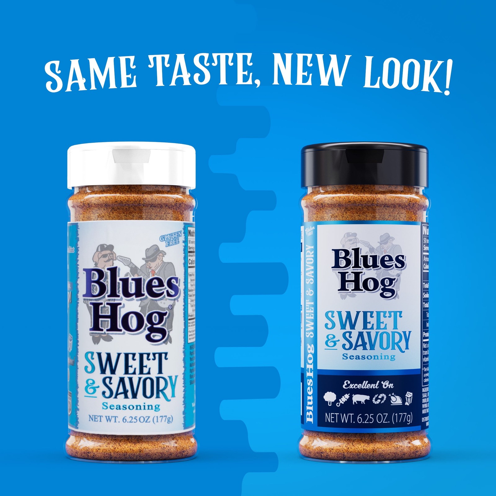 Blues Hog Sweet & Savory Seasoning, Gourmet Dry Rub with Sweet Heat, All-Natural