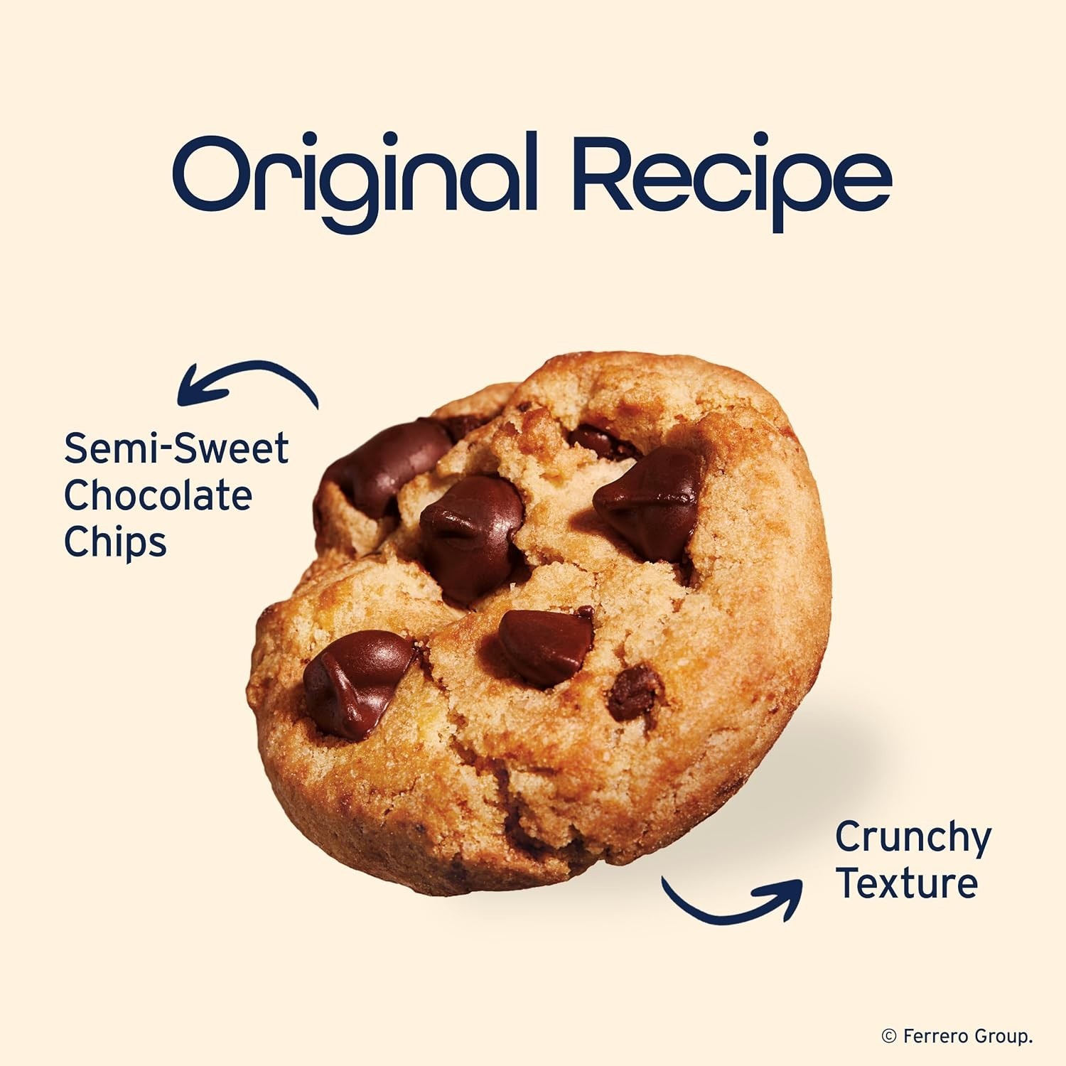 Famous Amos Original Recipe Chocolate Chip Bite Size Cookies 30 Pack 30 oz Box