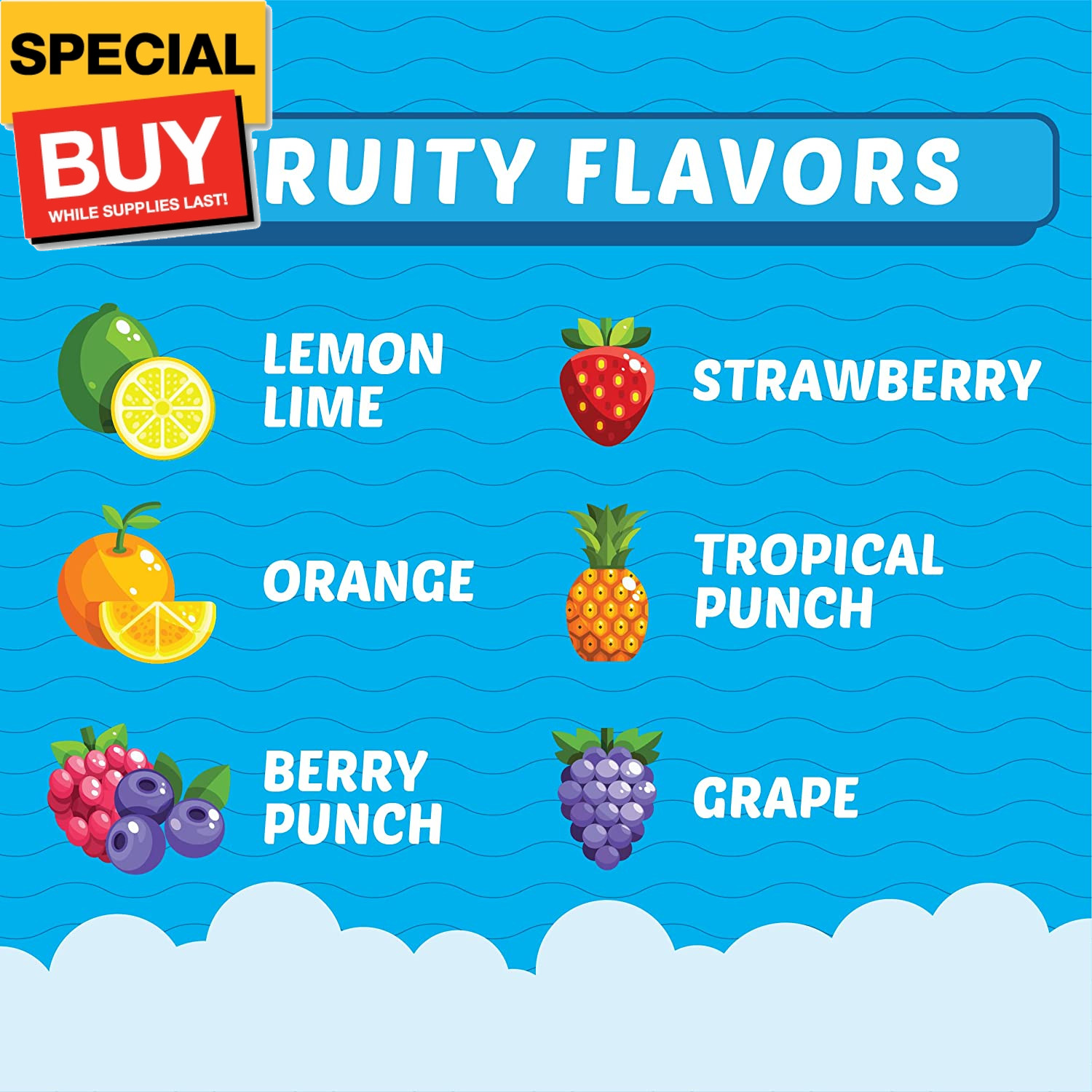 Popsicle Variety Pack of 1.5 Oz Freezer Bars, Assorted Flavors, 100 Count