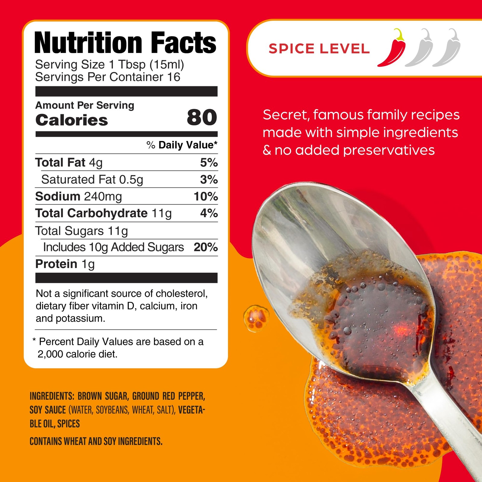 Dumpling Daughter Spicy Sweet Soy Brown Sugar Sweetened Dumpling Sauce 8oz