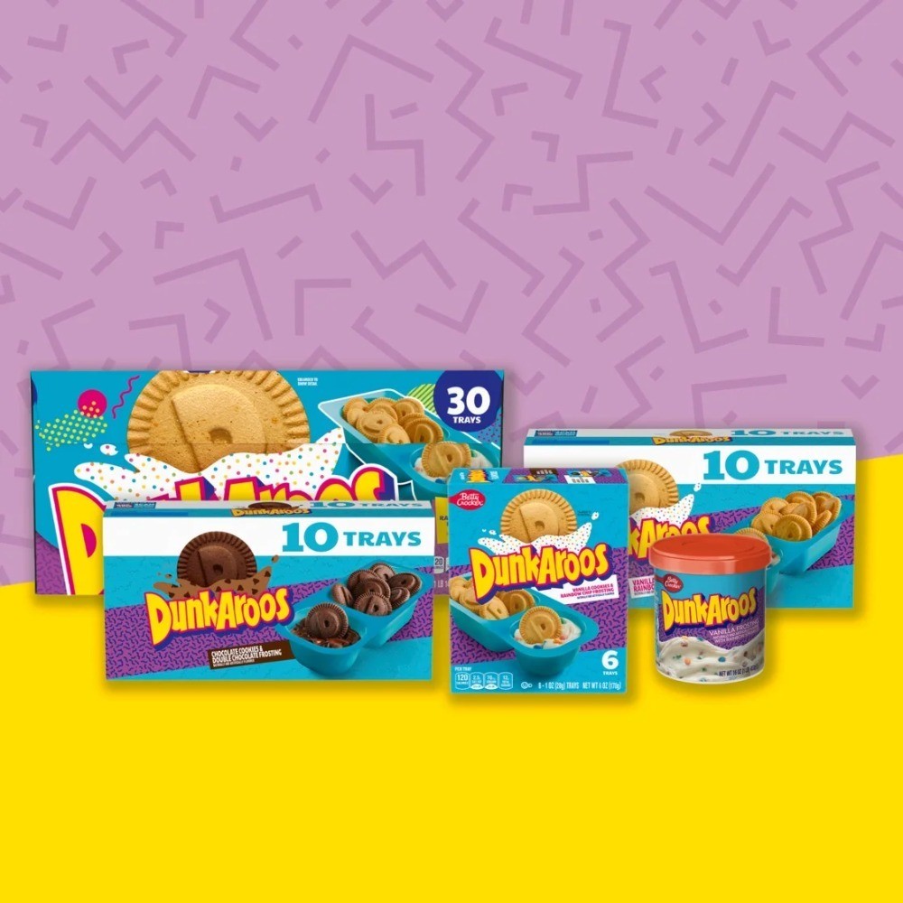 Vanilla Cookies with Rainbow Chip Frosting Pack of 10