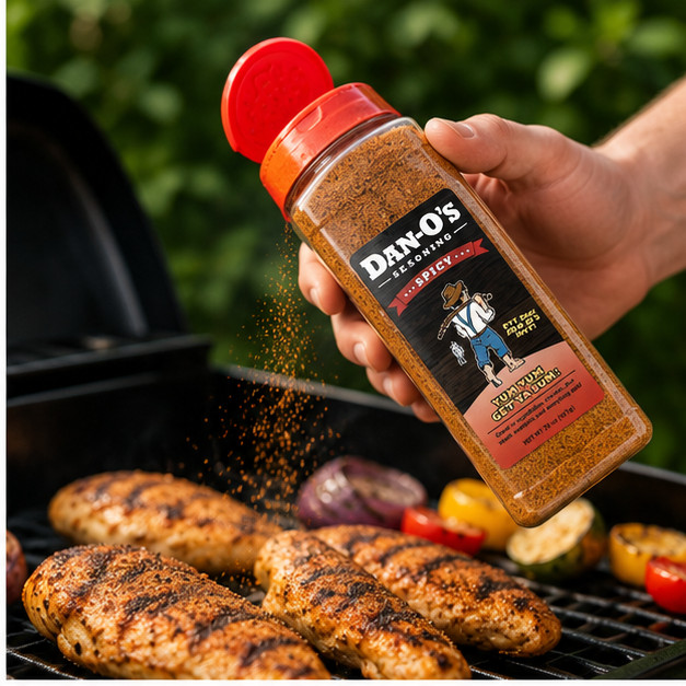 2-Pack Dan-O’s Spicy Seasoning 20 oz.