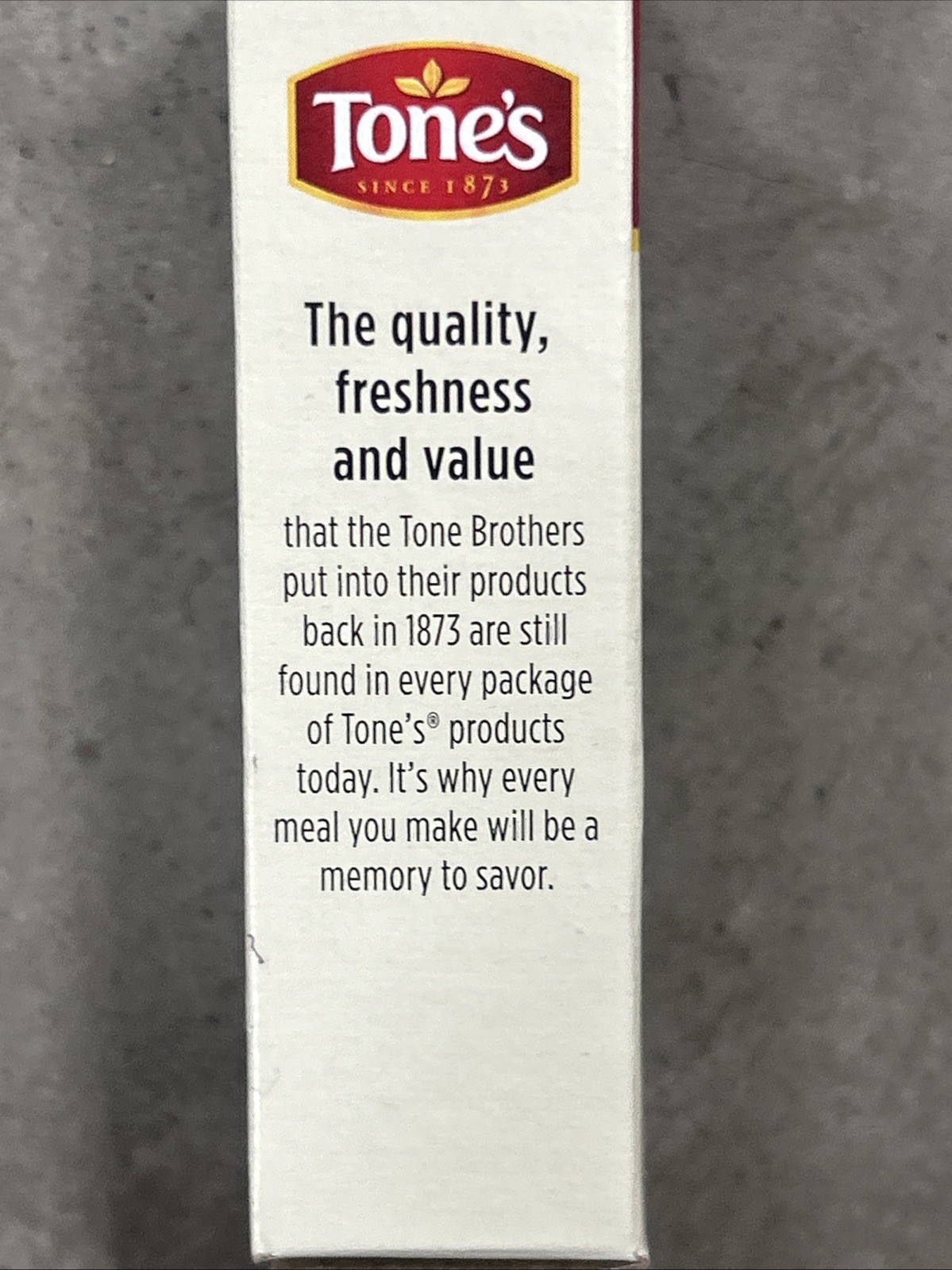 2 bottles Tone’s Pure Mint Extract 1 fl. oz. bottle Best by: 07/2026