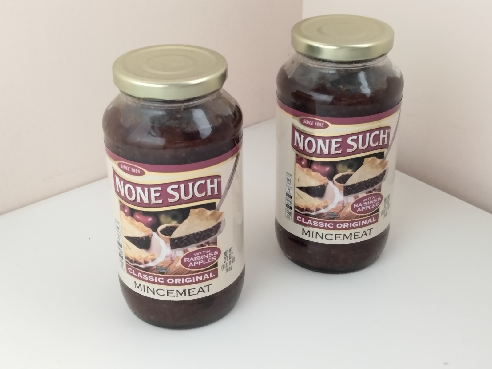 2 ct × 27 oz 🥧 None Such® Mincemeat Pie Filling, Classic Original, EXP 3/10/27