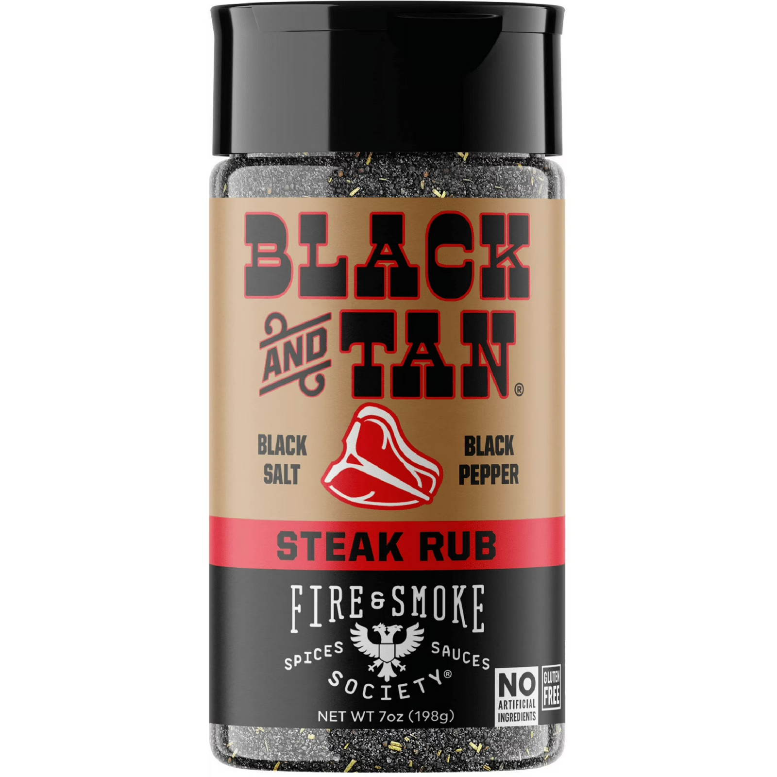 Fire Smoke Society Black Tan Beef and Steak Seasoning Rub Ounce