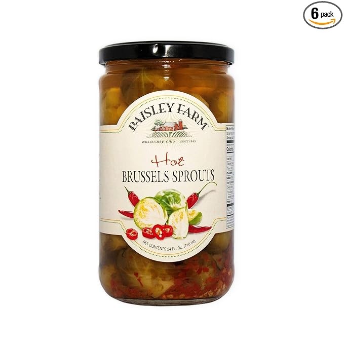Paisley Farm Hot Brussels Sprouts, 24 oz