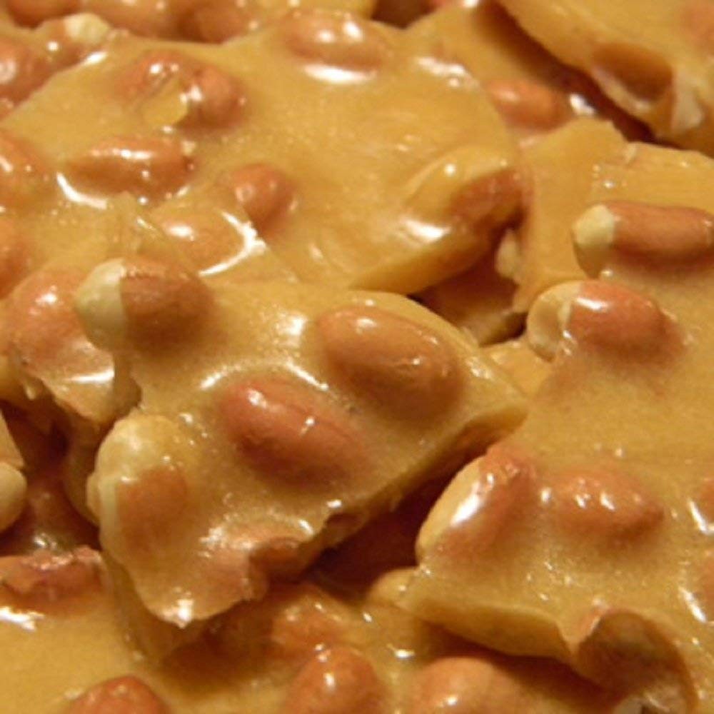 Home Style Peanut Brittle Candy by (1 Pound (Pack of 1))