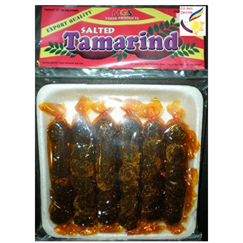 Philippine Salted Tamarind Sampalok Snack Sugar Sweets ( 12 piece Pack )