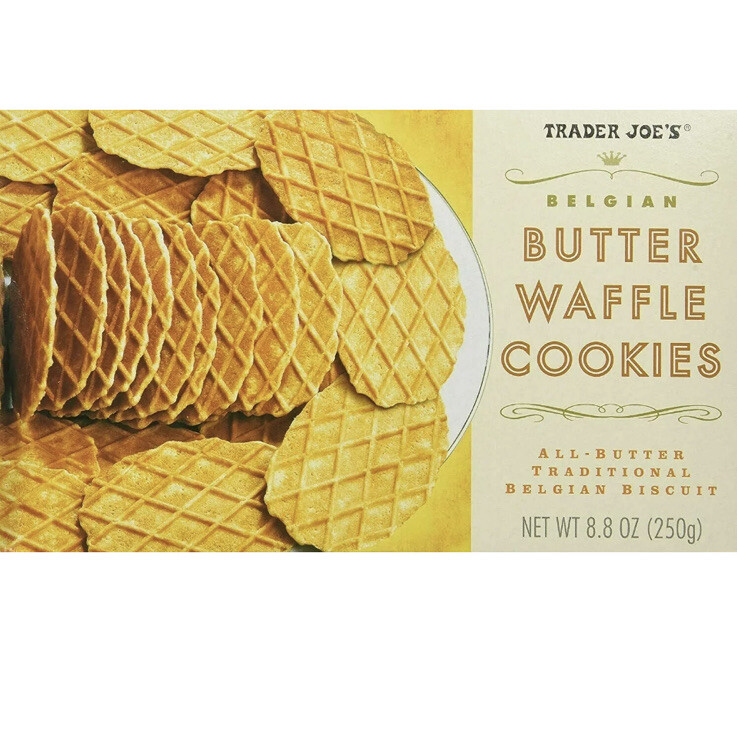 Trader Joe’s Belgian Butter Waffle Cookies 8.8 oz
