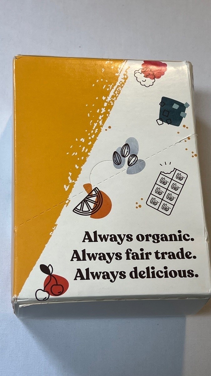 Theo Coffee Toffee Organic Dark Chocolate Bar 70% Cacao 12 Pack New