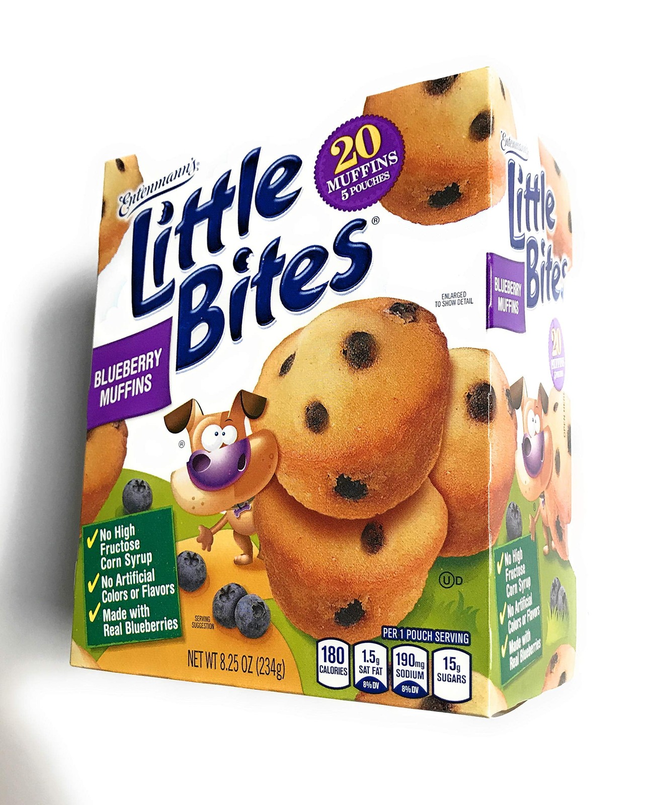 Little Bites Blueberry Muffins, 8.25 Oz, 20 Count
