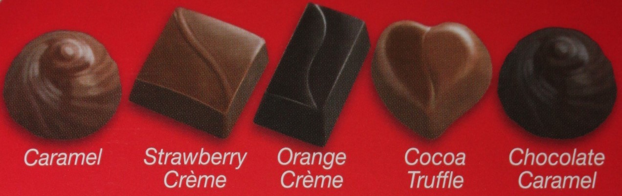 Chocolate Bulk Assorted Strawberry Orange Creme Cocoa Truffle Caramel 2 lb Bags