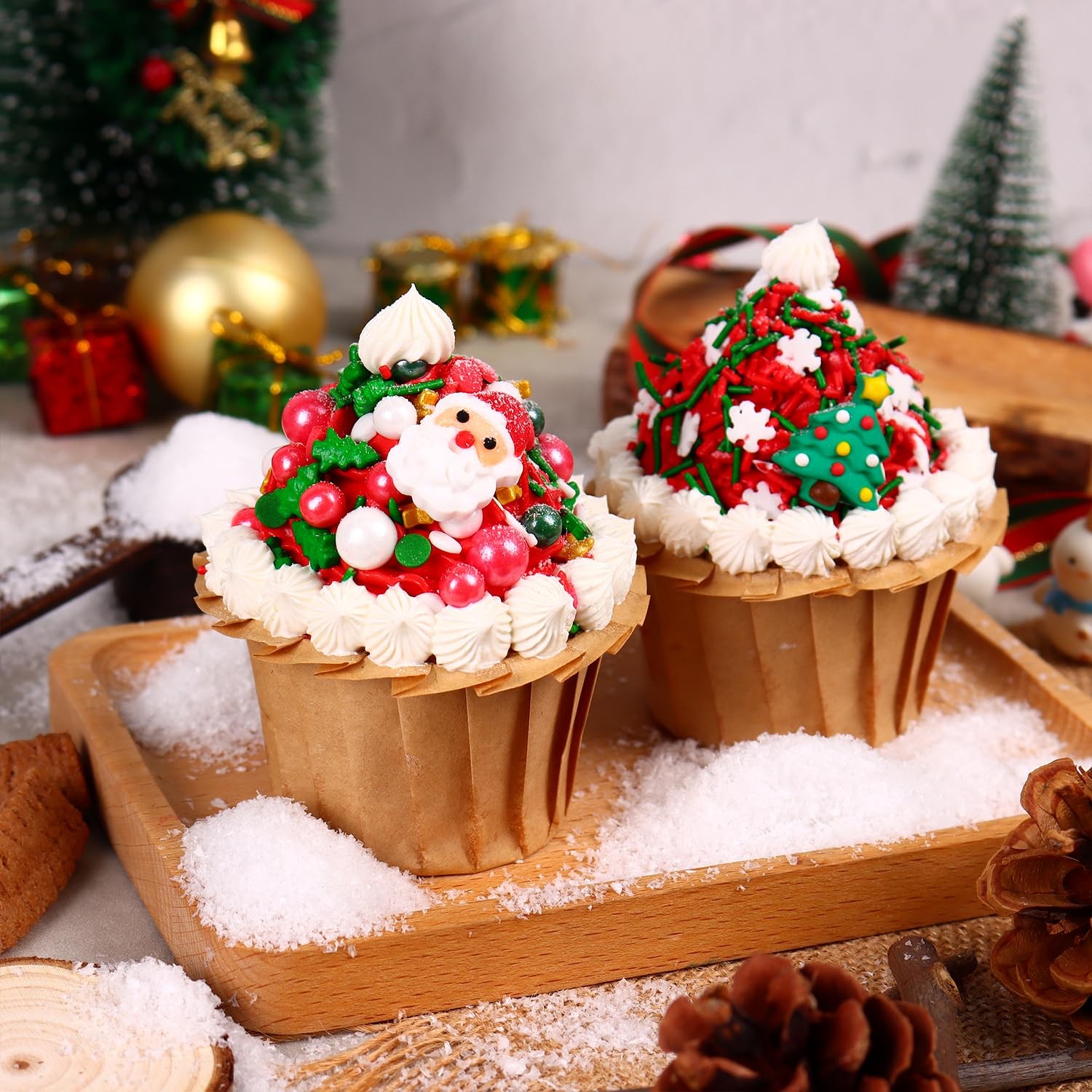 Christmas Sprinkles for Cake 7 Ounce (Pack of 1),
