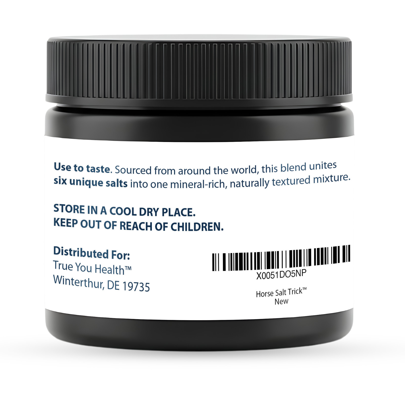 Horse Salt Trick – Premium High Mineral Horse Salt For Men – Our Best Blend