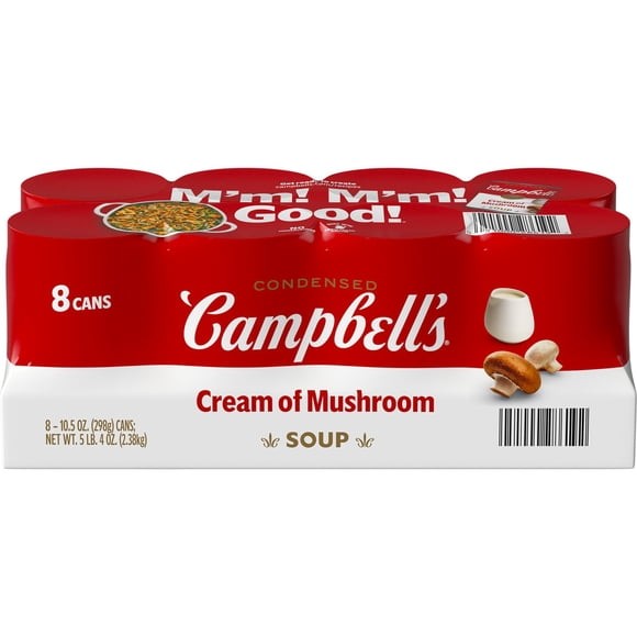 Campbell’s Cream of Mushroom Soup 10.5 oz., 8 pk.