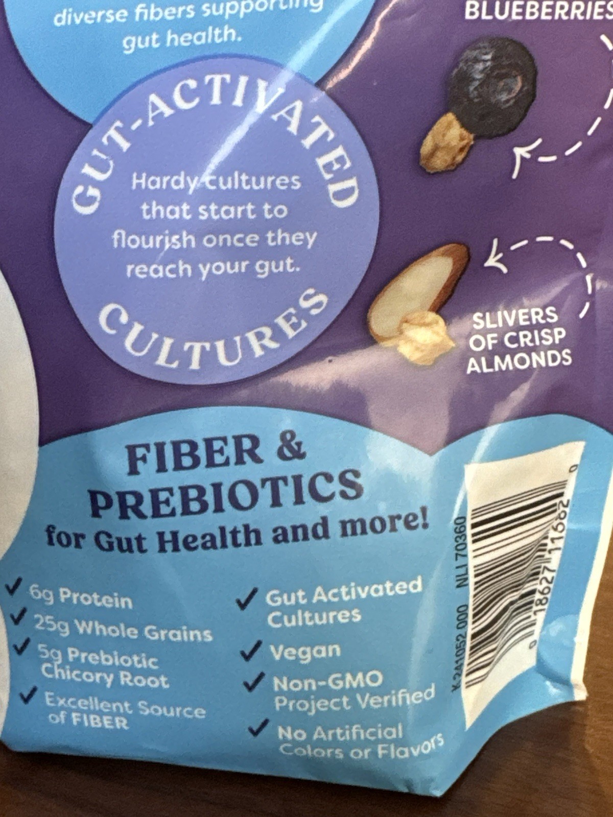 Kashi Gut Health Granola Blueberry Almond NEW Sealed Best By 5/2026