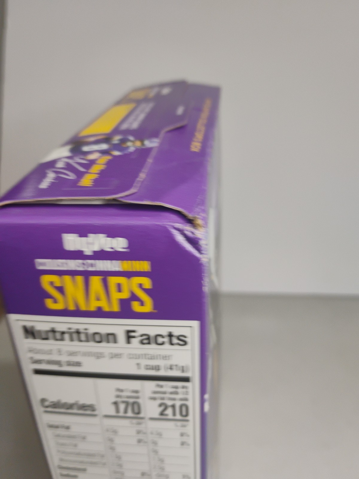 Limited Edition 2020 Cousins Sealed CinnaMINN Snaps cereal Vikings Kirk Cousins