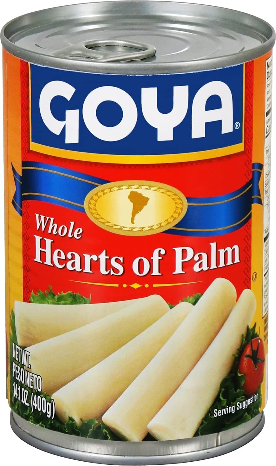 Goya Foods Salad Cut Hearts of Palm Palmitos, 14Ounce Pack of 12