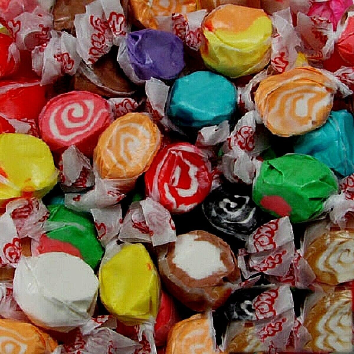 ASSORTED TAFFY ~ Creamy, colorful medley ~ 3/4LB – 12OZ ~ BEST PRICE