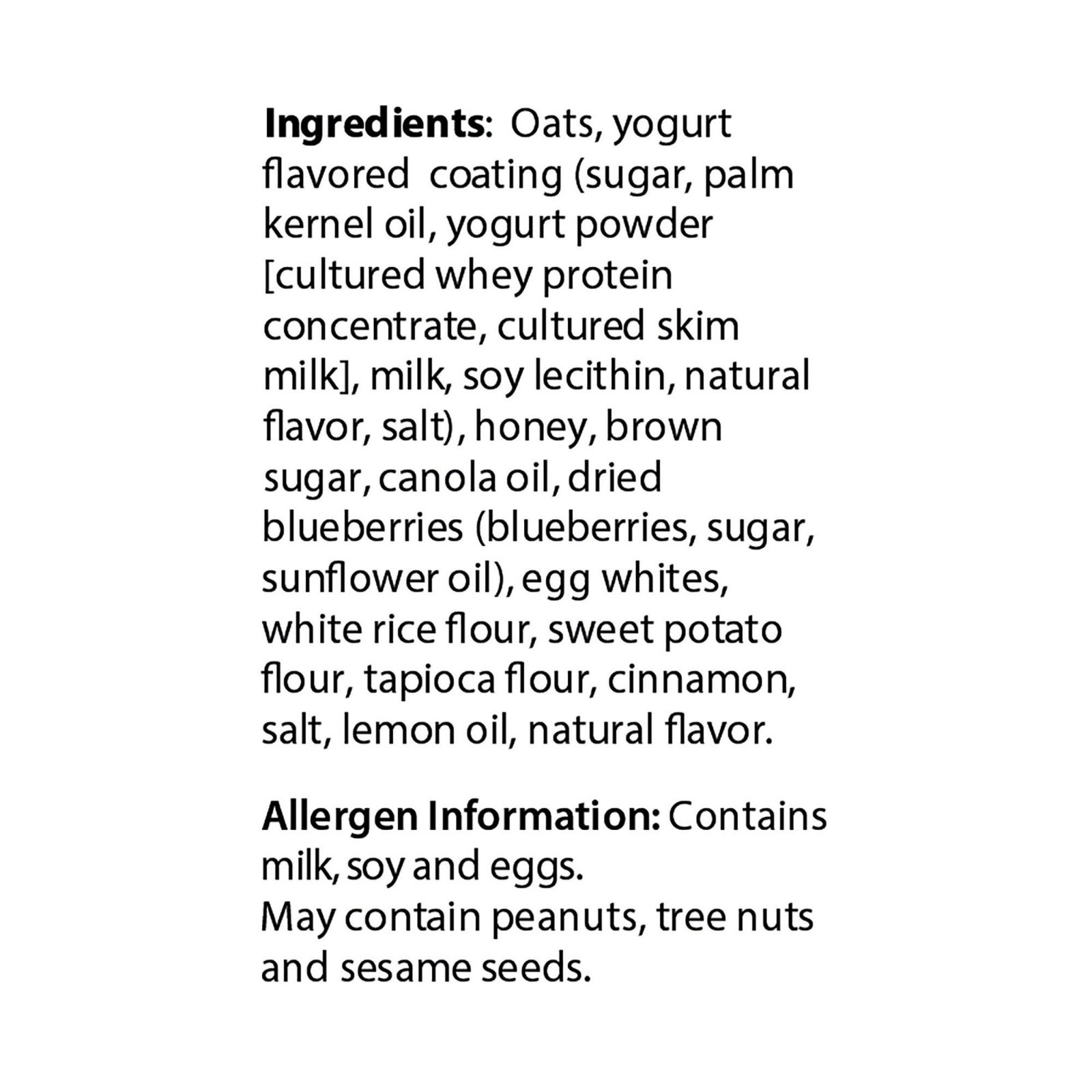 Creative Snacks Gluten-Free Lemon Blueberry Drizzle Granola Bites 10 oz