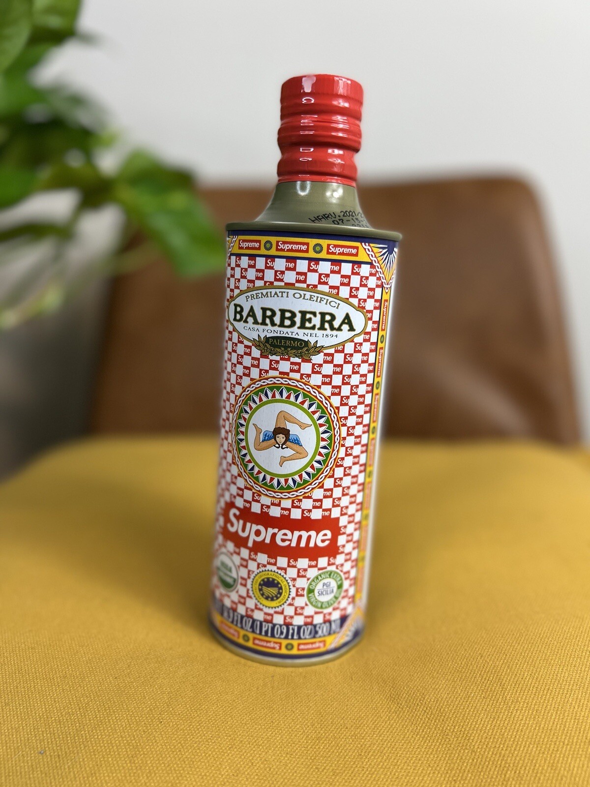 Supreme FW22 Barbera Olive Oil 16.9FL Oz Sealed Brand New
