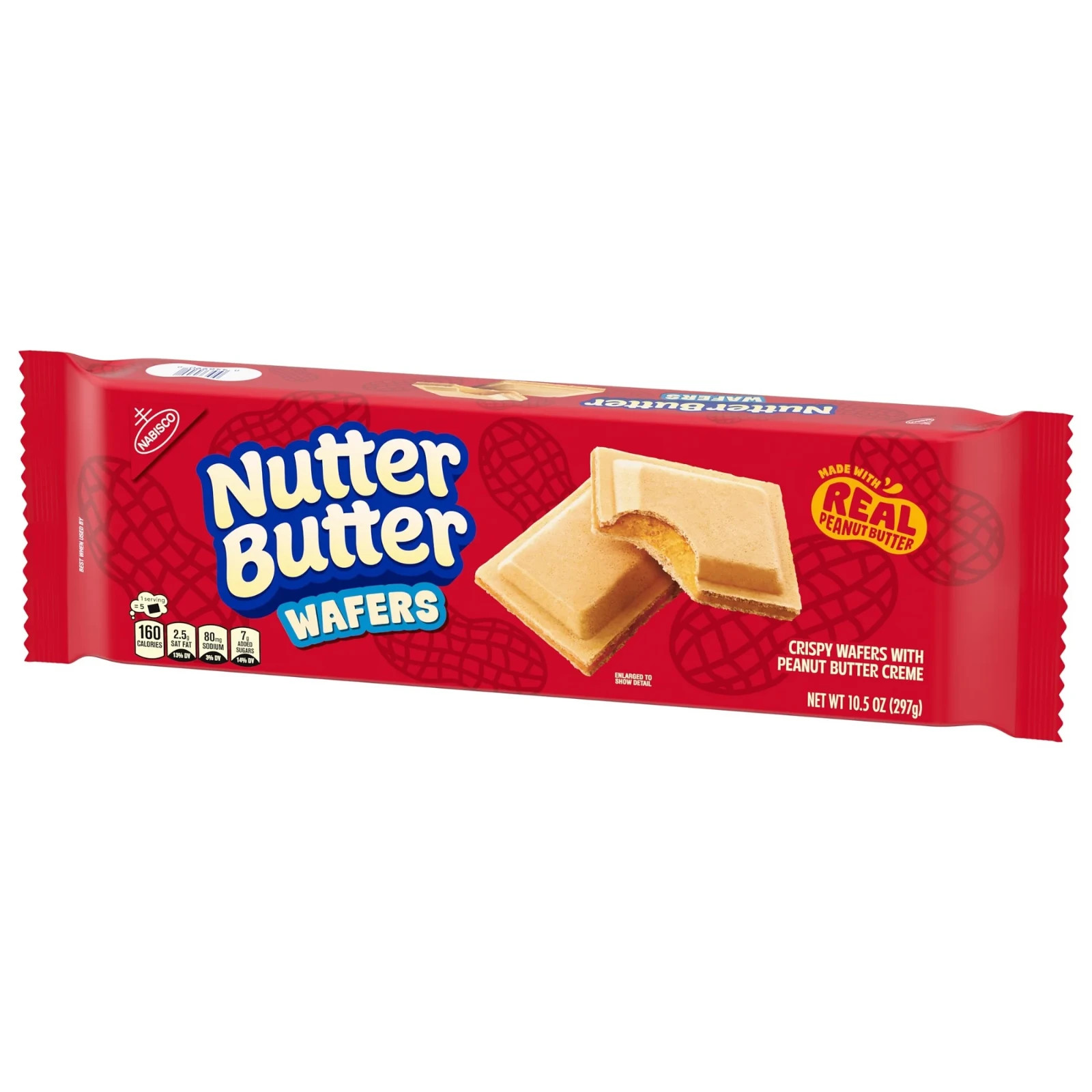 Nabisco Nutter Butter Peanut Butter Wafers Cookies 10.5 oz
