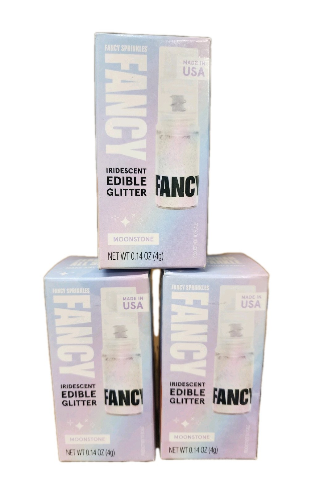 Fancy Sprinkles Fancy Iridescent Edible Glitter Moonstone Perfect For Holidays