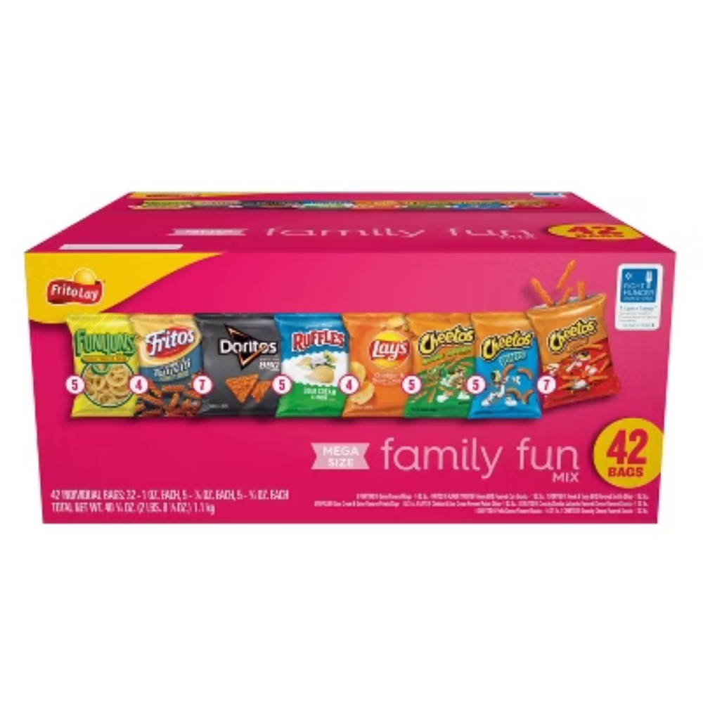Frito-Lay Variety Pack Family Fun Mix – 42ct