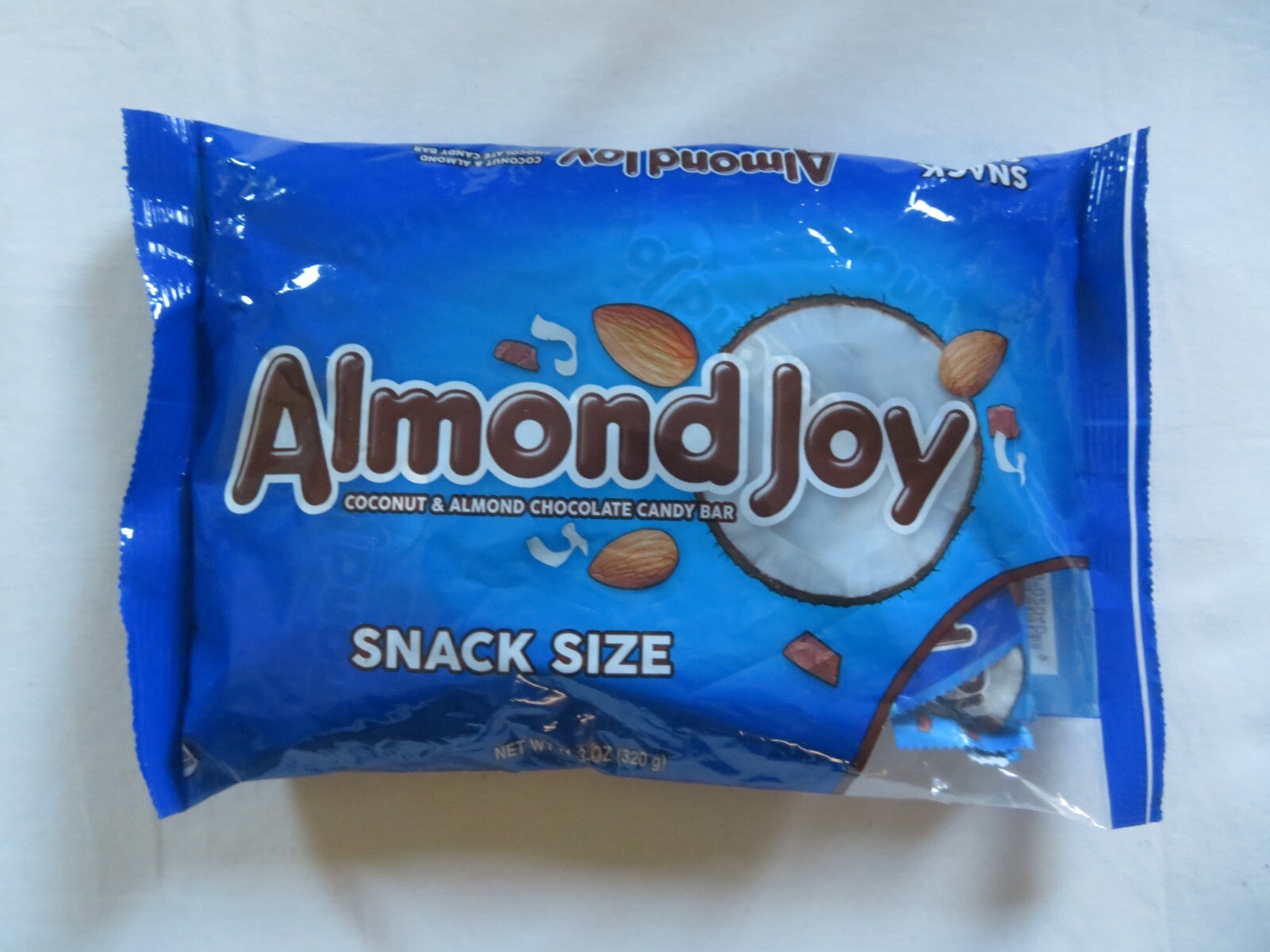 (1) Bag of Almond Joy Snack Size Candy Bars 11.3 Oz YUMMY!