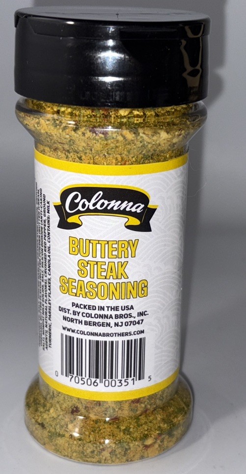Colonna Buttery Steak Seasoning Spice Shaker Bottle 4.5 Oz-Brand New-SHIP N 24HR