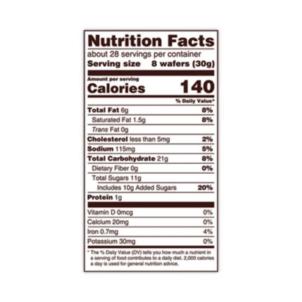 Nabisco Nilla Wafers, 15 Oz Box, 2 Boxes Per Pack