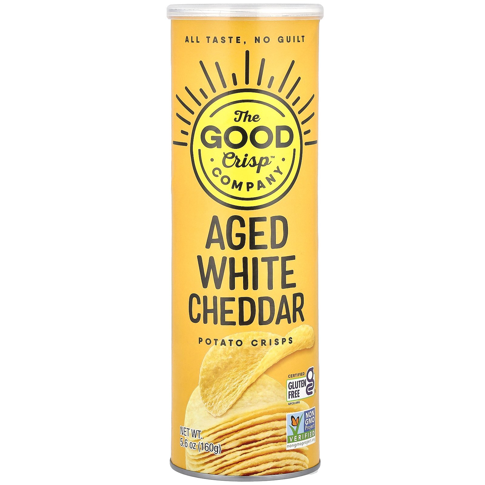 Potato Crisps, Aged White Cheddar, 5.6 oz (160 g)