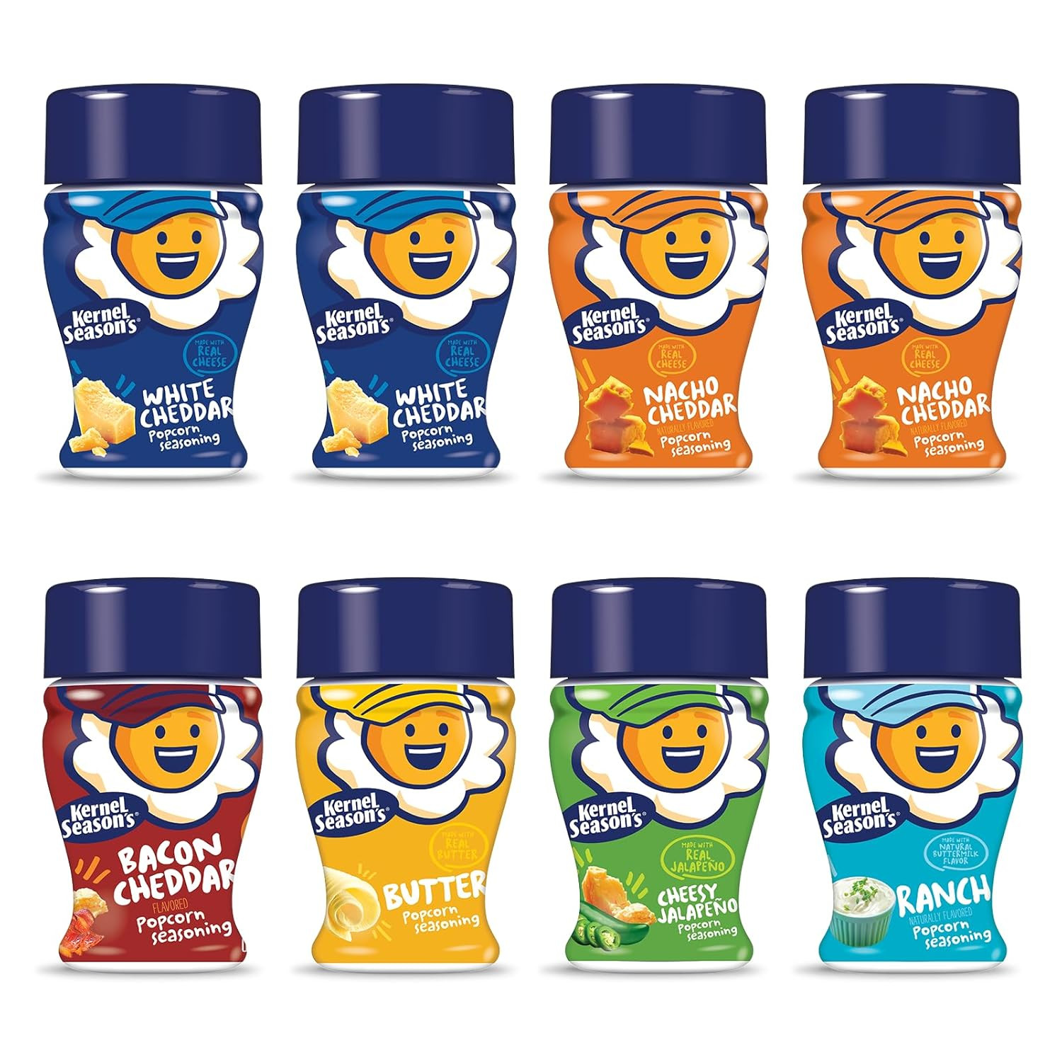 Pizza Popcorn Seasoning, 2.40 Ounce (Pack of 6)