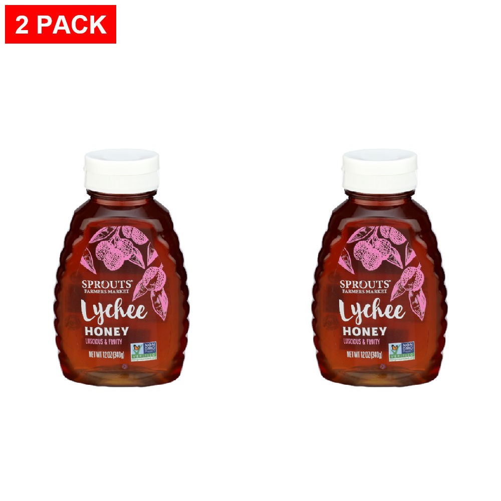 2 Pack – Sprouts Lychee Honey 12 oz