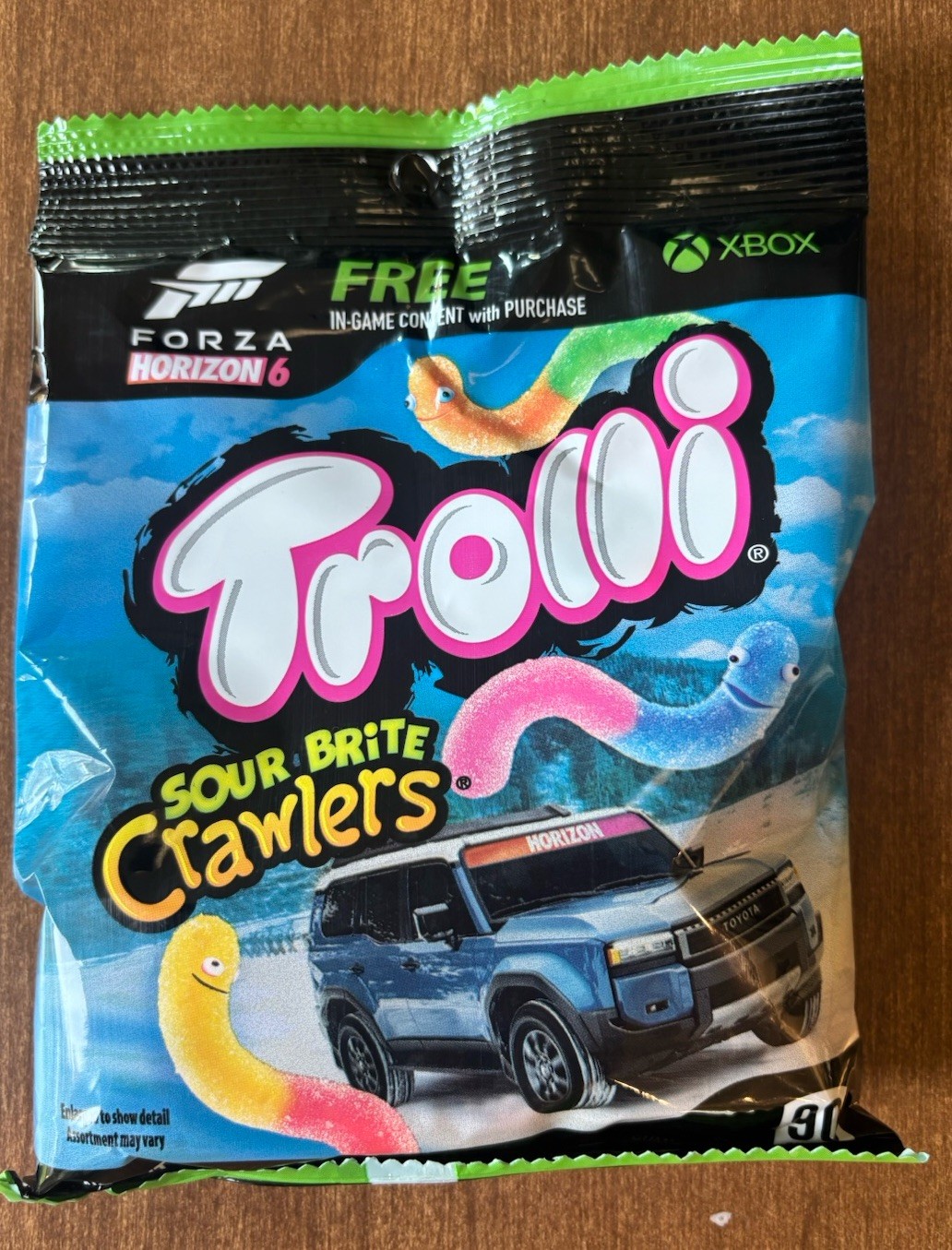 Trolli Forza Horizon 6 Gummy Worm Candy- Limited Edition- Lot Of 10 – Candy Only