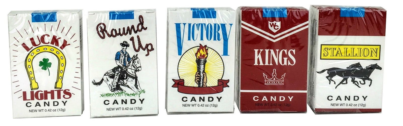 World Confections Candy Cigarettes, Pack of 24 24 Count (Pack 1)