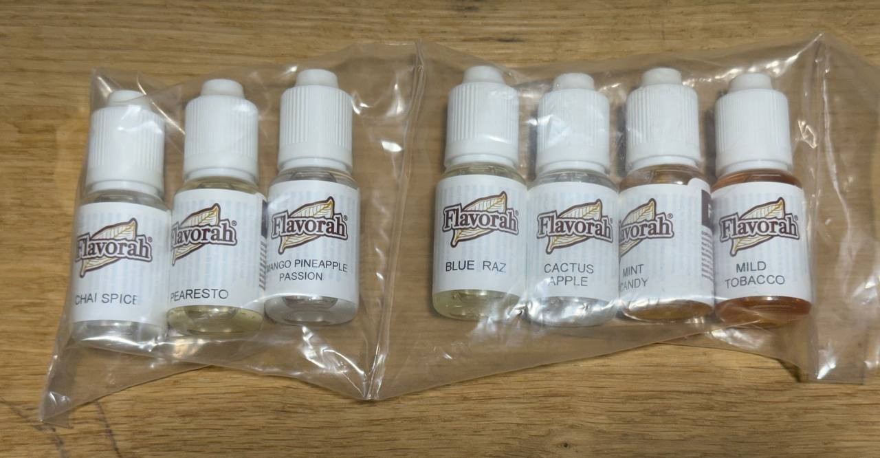Flavorah concentrates 15 ml 7 Flavors