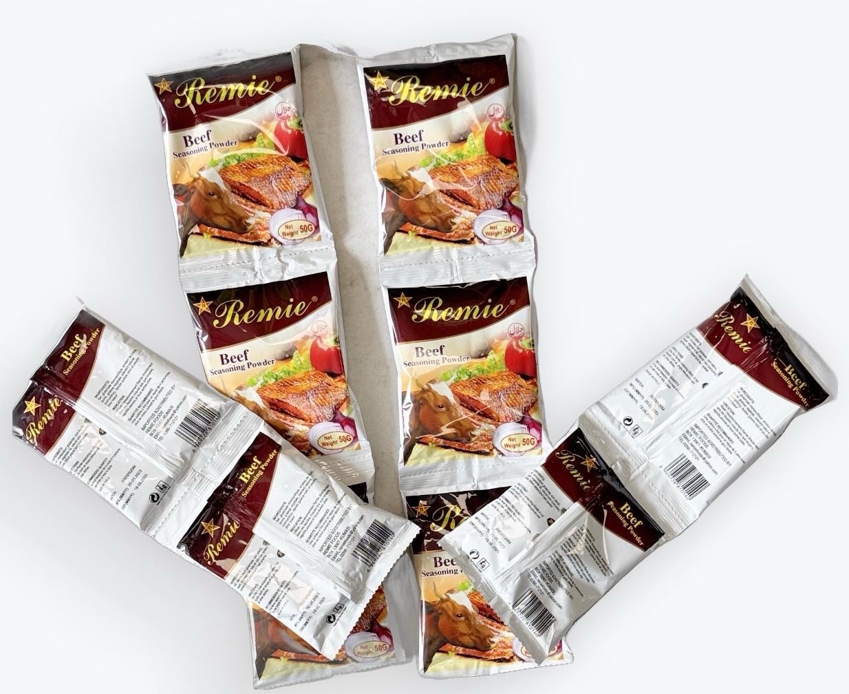 Remie Beef Seasoning Powder 10 Packs 50g