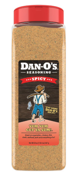 2-Pack Dan-O’s Spicy Seasoning 20 oz.