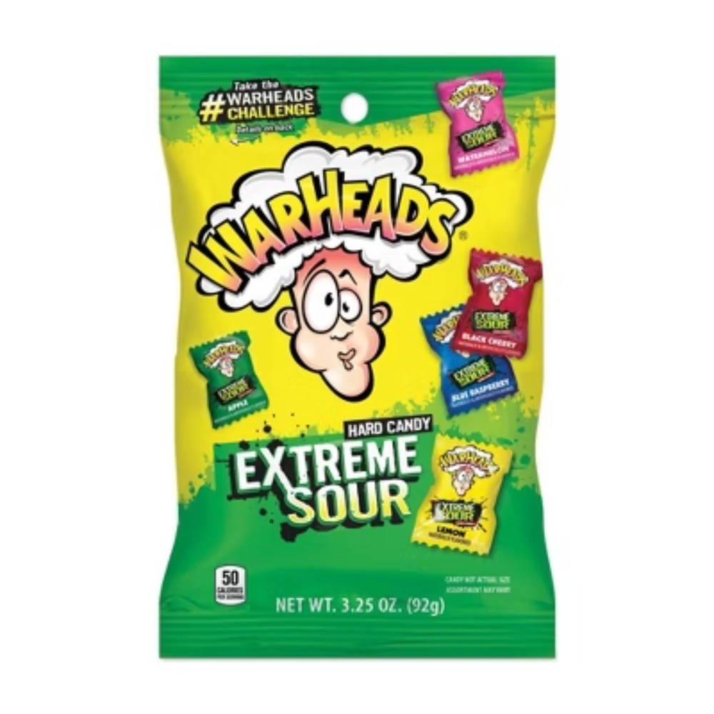 Warheads Extreme Sour Hard Candy – 3.25oz