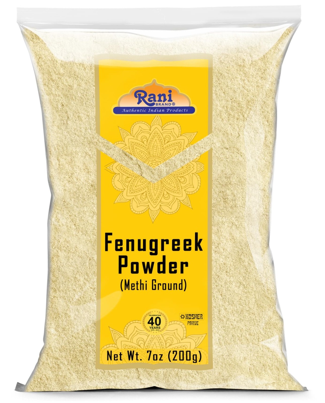 Rani Fenugreek (Methi) Seeds Ground Powder 7oz (200g)