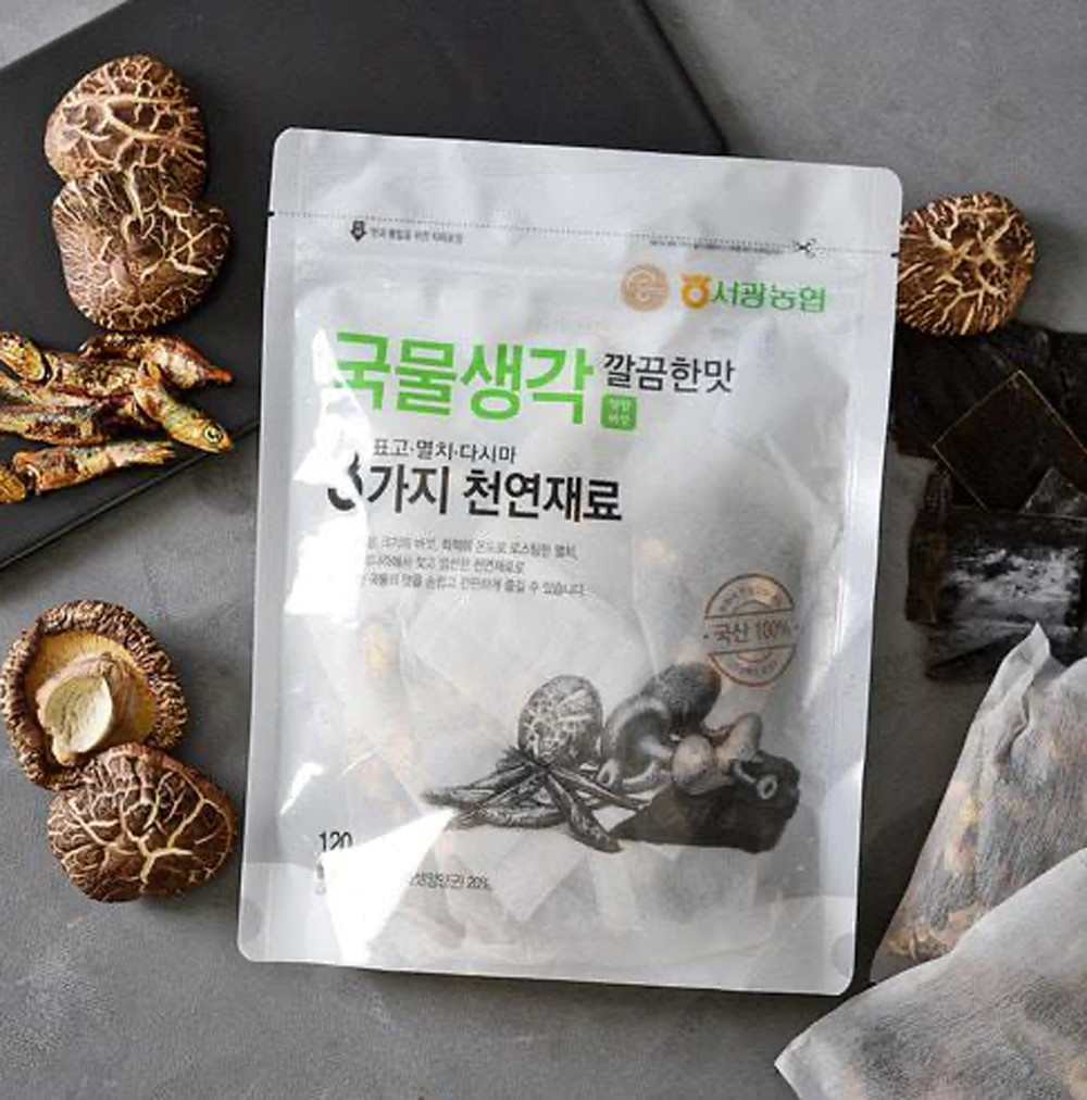 Korean Soup Base Broth Packets – Refresh, Deep, or Spicy Just drop in(20gx6pack)