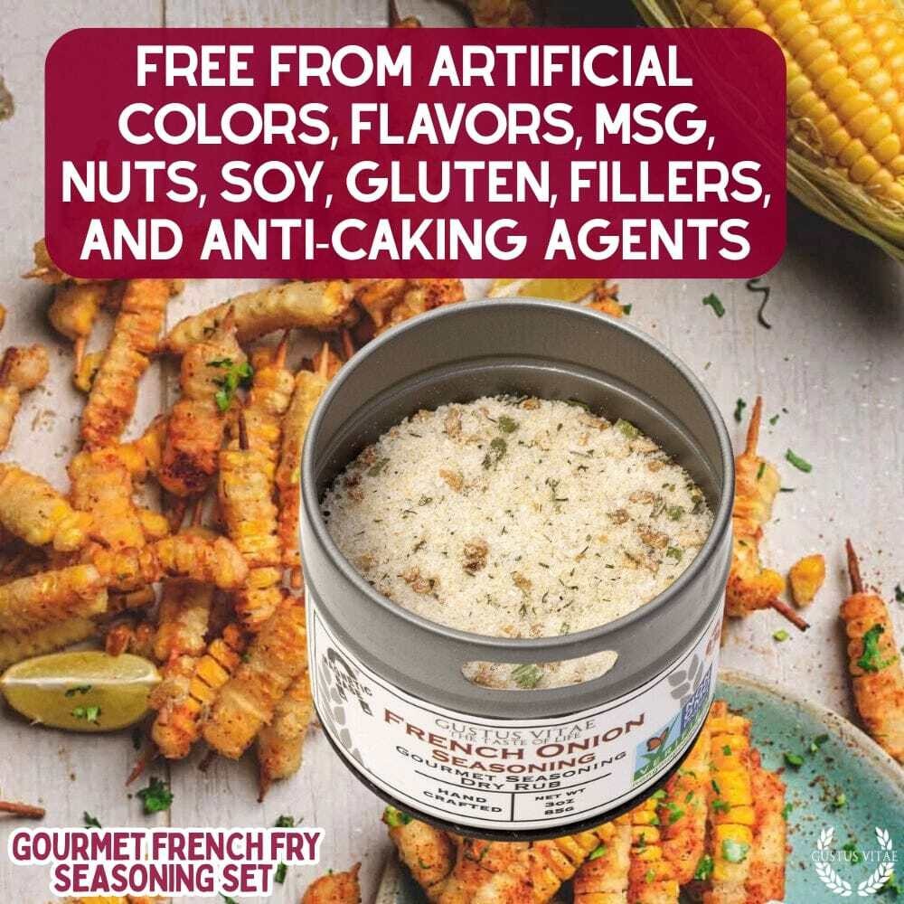 Gourmet French Fry Seasoning Set – Six Pack