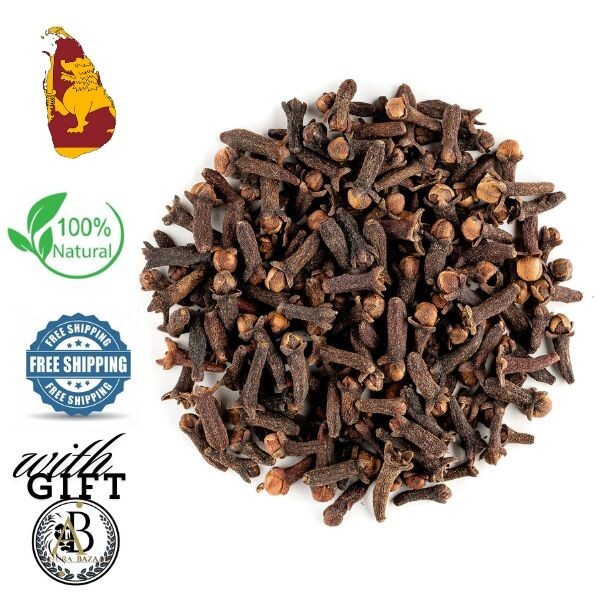 Organic Sri Lankan Whole Cloves – 1000+ Fresh, 100% Natural, Highest Quality